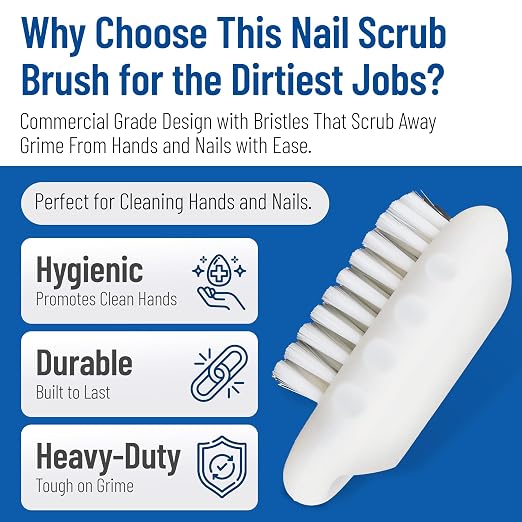 SPARTA 5 Inch Hand and Nail Brush - Image 3