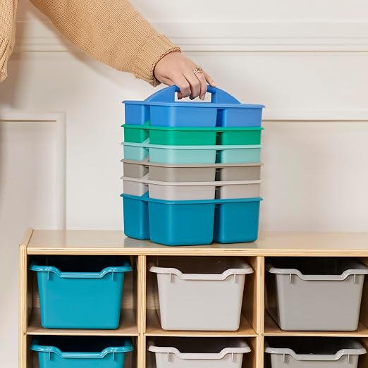 ECR4Kids 3-Compartment Storage Caddy, Storage Organizer, Contemporary - Image 7