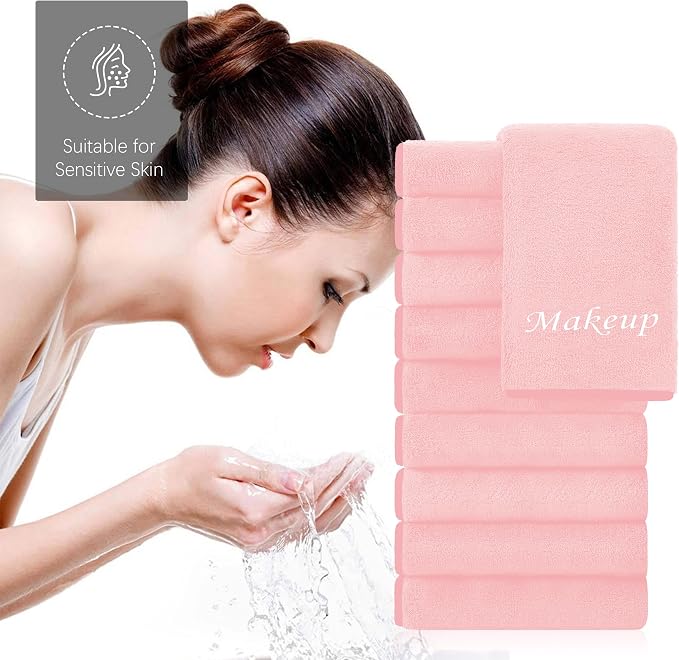 Cosy Family 10 Pack Makeup Remover Wash Cloths - Image 6