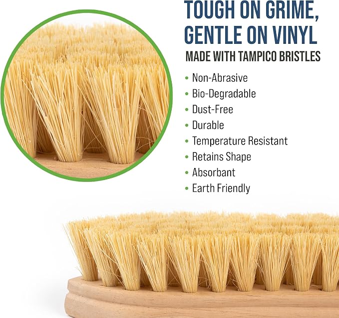 Vinyl & Leather Scrub Brush - Image 4
