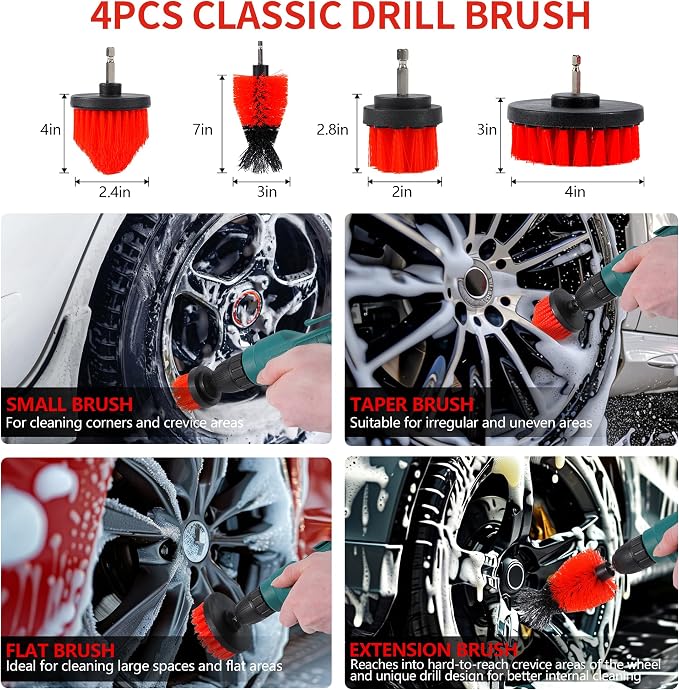 35Pcs Car Detailing Kit, Car Cleaning Kit - Image 3