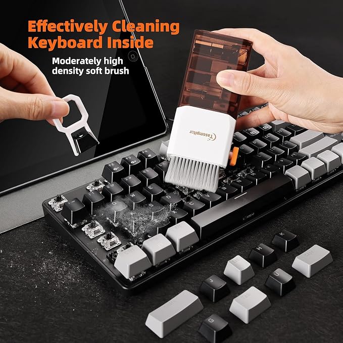 Laptop Screen Keyboard Cleaner Kit, All in 1 Electronics Cleaning Tool - Image 2