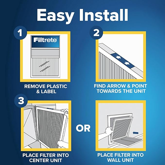 Filtrete 23.5x23.5x1 AC Furnace Air Filter, MERV 11, MPR 1000, Micro Allergen - Image 3