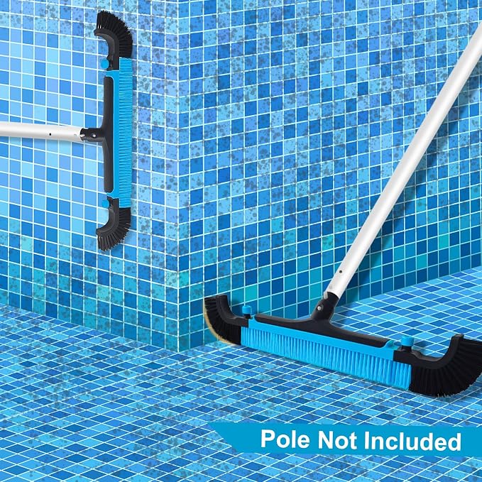Poolvio 22" Extra-Wide Pool Brush Head, Heavy-Duty Pool Scrubber Brush - Image 8
