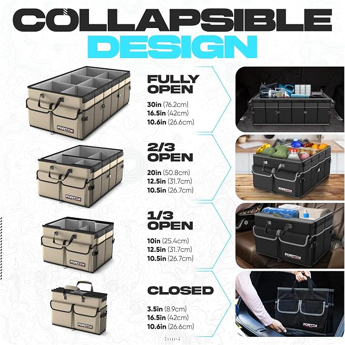 FORTEM Trunk Organizer with Cooler - Image 6