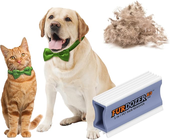 FurDozer Pet Hair Remover & Auto Detailing Tools by NeaterPetBrands