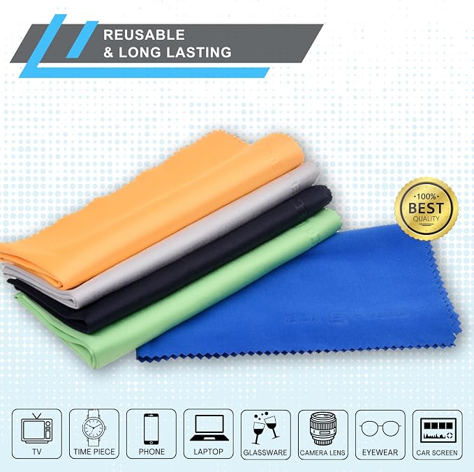 Eco-Fused Microfiber Cleaning Cloth - Image 4