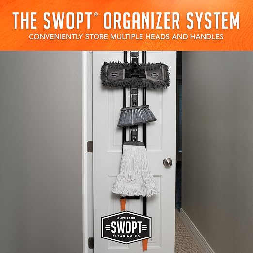 SWOPT Indoor Kit — Includes 18” Dust Mop, Cotton Mop, Angle Broom, 48” and 60” - Image 10