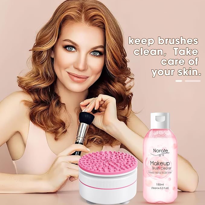 Norate Makeup Brush Cleaner, Make Up Brush Cleansers Solution, Makeup Cleaner - Image 7