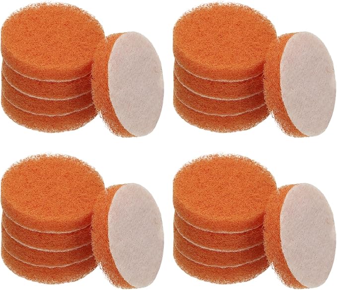 Power Scrub Pads, Scrubbing Pads 2000 Grits Scouring Discs by YELARXI
