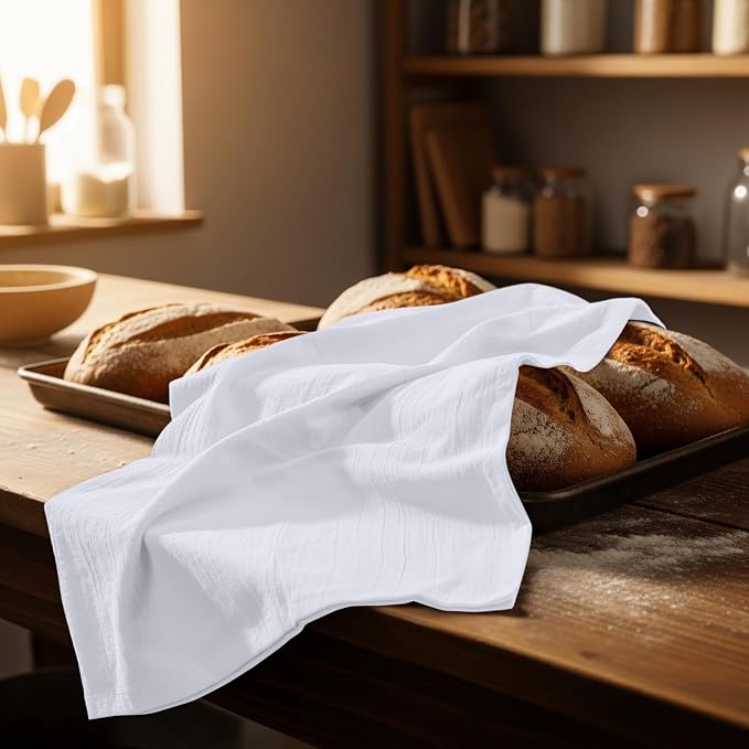 Utopia Kitchen White Flour Sack Towels 100% Cotton Tea Towels - Image 8