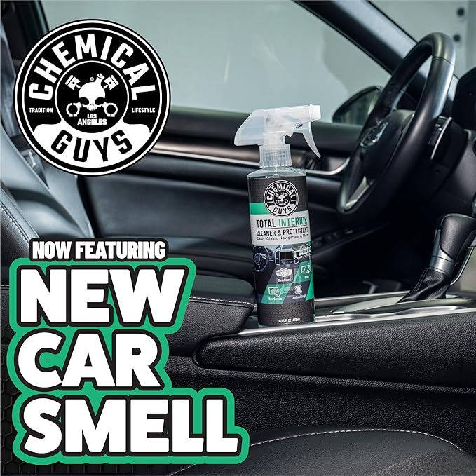 Chemical Guys Total Interior Cleaner and Protectant, New Car Smell 128 fl oz - Image 2