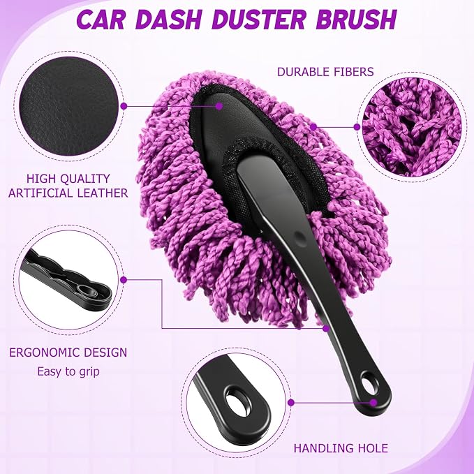 16 Pcs Windshield Cleaner Tool, Car Cleaning Kit - Image 4