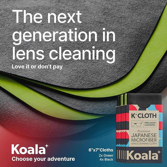 Koala Lens Cleaning Cloth | Japanese Microfiber | Glasses Cleaning Cloths | - Image 6