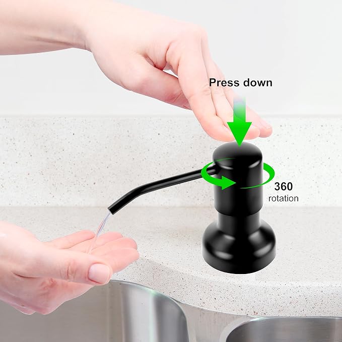 Soap Dispenser for Kitchen Sink, Sink Soap Dispenser - Image 2