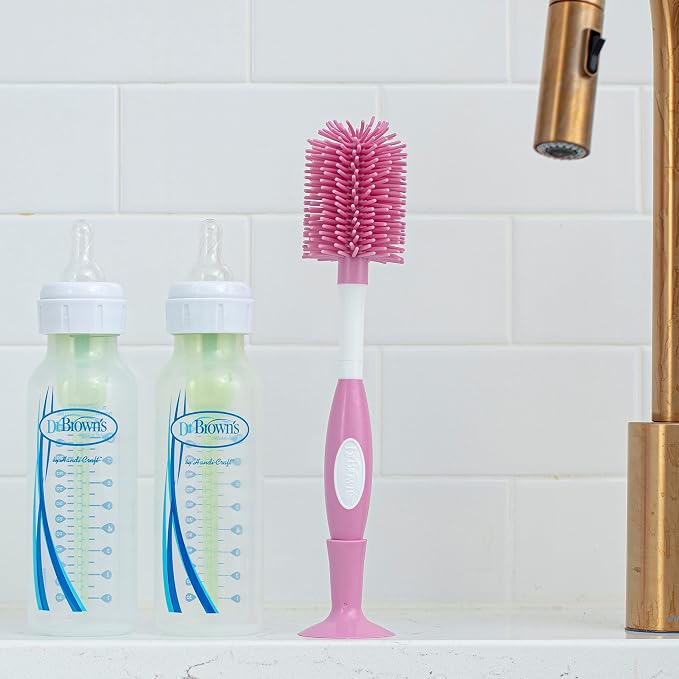 Dr. Brown's Soft Touch No Scratch Baby Bottle Cleaning Brush Nipple Cleaner - Image 9