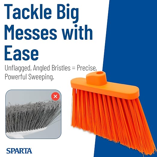 SPARTA Plastic Broom Head, Un-Flagged - Image 6