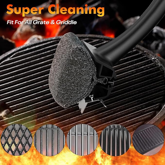 BBQ Grill Brush Bristle Free - Image 4