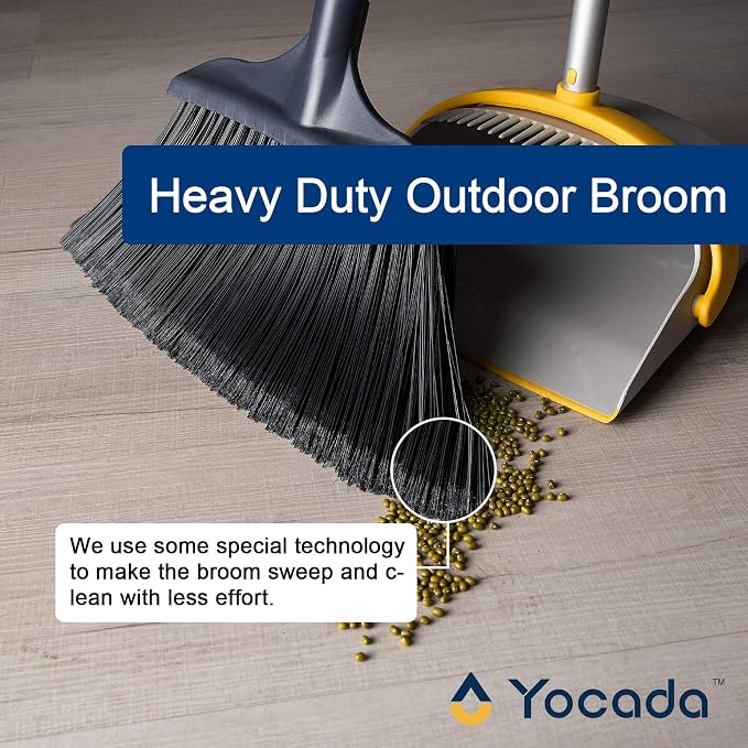 Yocada Heavy-Duty Broom Outdoor Commercial - Image 3