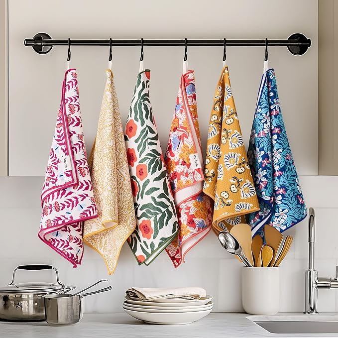 RECYCO Waffle Kitchen Towel Set of 2 - Image 8