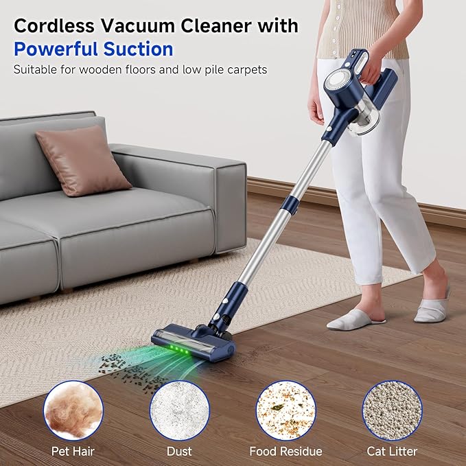 Cordless Vacuum Cleaner for Home: 6-in-1 Stick Vacuum - Image 2