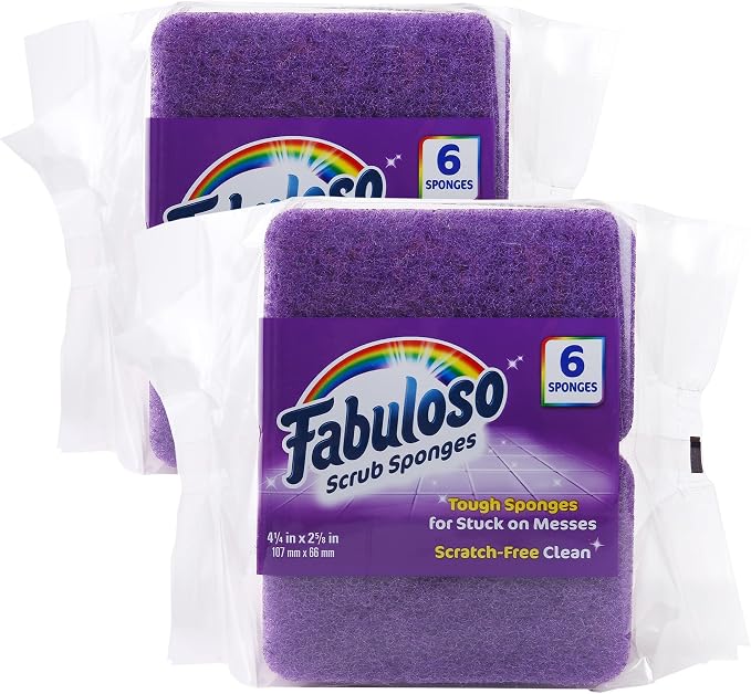 Fabuloso Scratch-Free Kitchen Dish Sponges, Counters and Sinks, Tough on Messes by Colgate-PalmoliveCommercial
