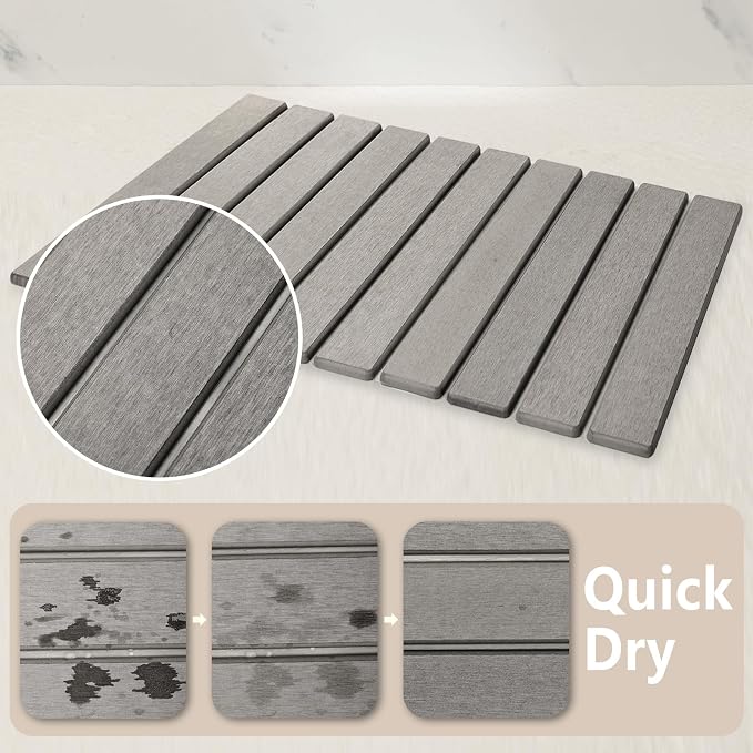 Large Stone Dish Drying Mat for Kitchen Counter, Stone Drying Mat for Kitchen - Image 3