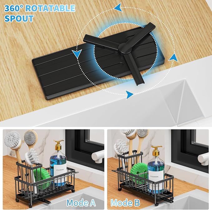 Cisily Sponge Holder for Kitchen Sink - Image 4