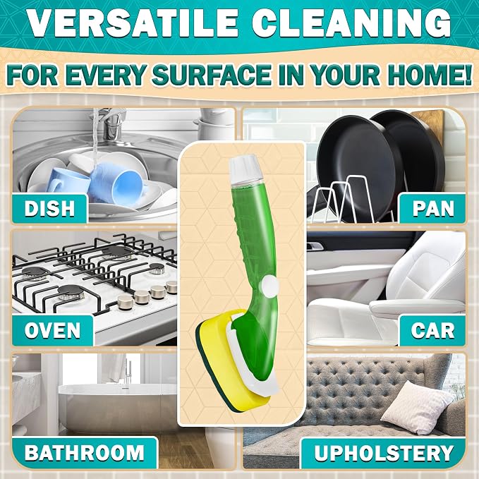 Dish Wand with Soap Dispenser - Image 8