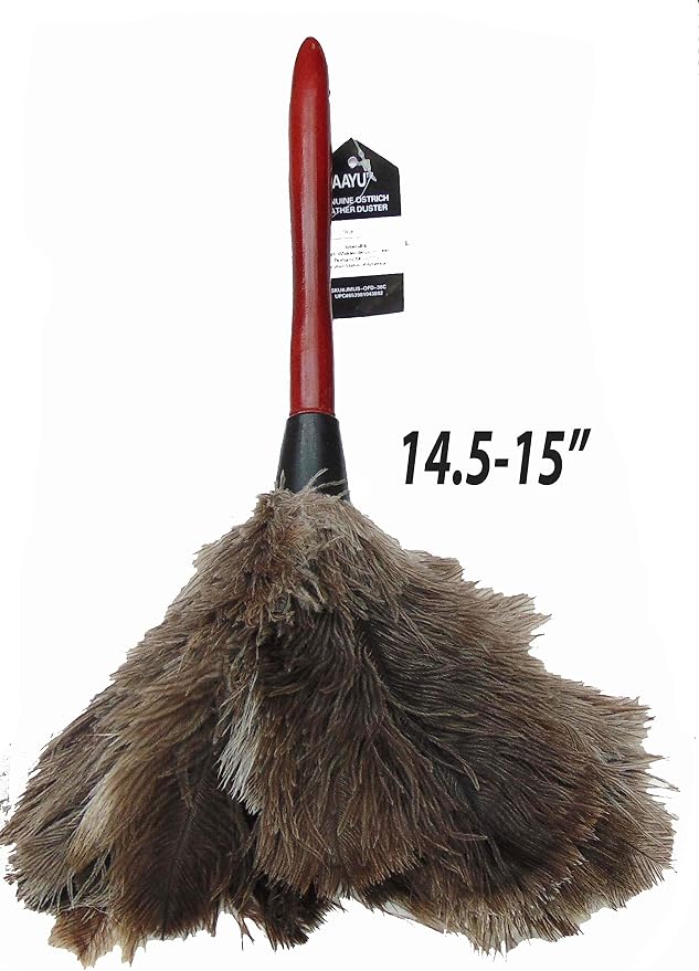 AAYU Feather Duster 14.5 inch for Home Cleaning | Soft-Feather Moping and car - Image 8