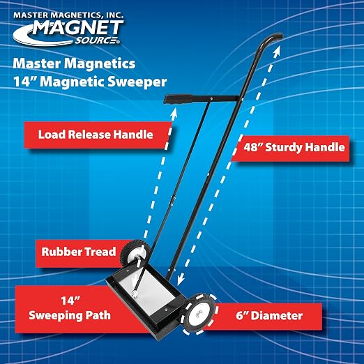 Master Magnetics Magnetic Floor Sweeper - Image 3