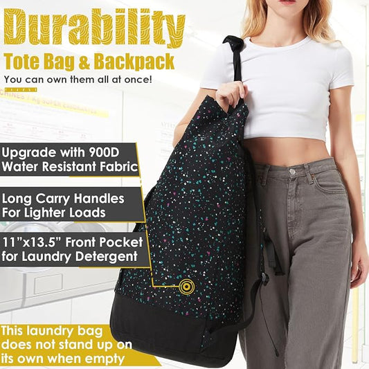 Laundry Bag for College, 115L Backpack Extra Large Heavy Duty, Gifts College - Image 2