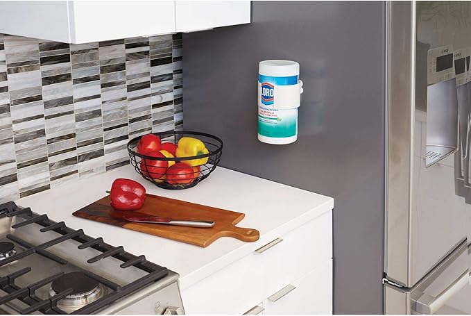 iDesign Adhesive Cleaning Wipes Holder - Image 6