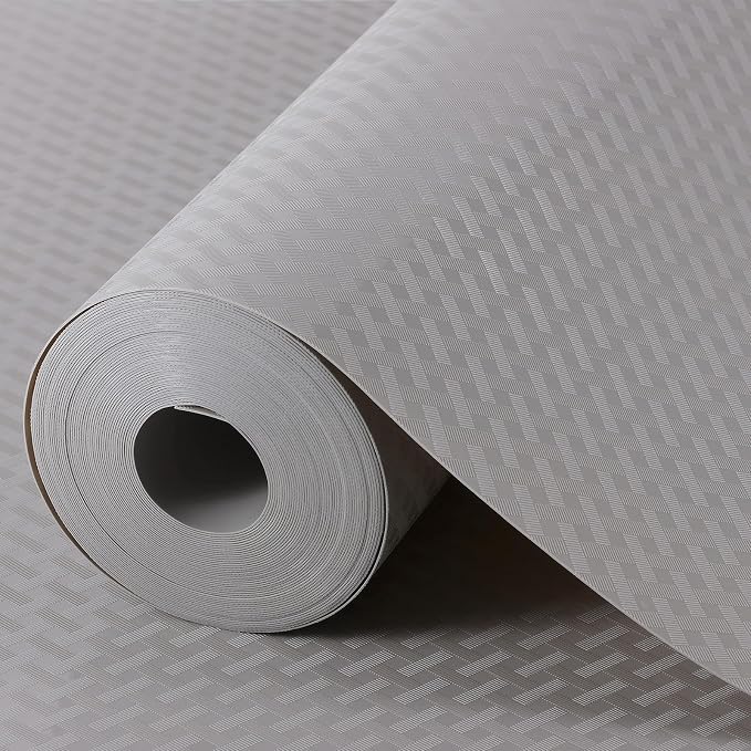 Light Gray Shelf Liners for Kitchen Cabinets Refrigerator Liners Waterproof & - Image 7
