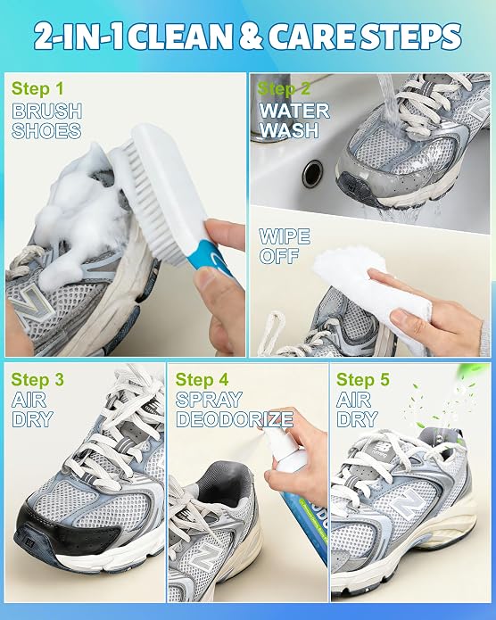 Shoe Cleaner, Sneaker Cleaner Foam - Image 6