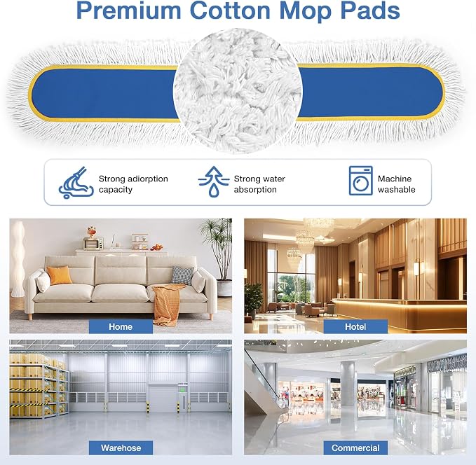48" Commercial Industrial Dust Mop - Image 5