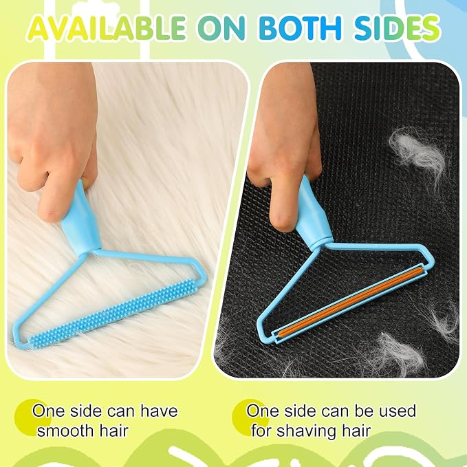Honeydak 3 Pieces Hair Remover Tool Dog Hair Remover Pro Silicone Cleaner Brush - Image 6