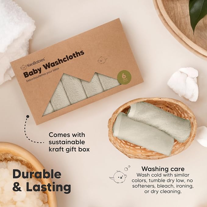 6-Pack Baby Washcloths - Image 7