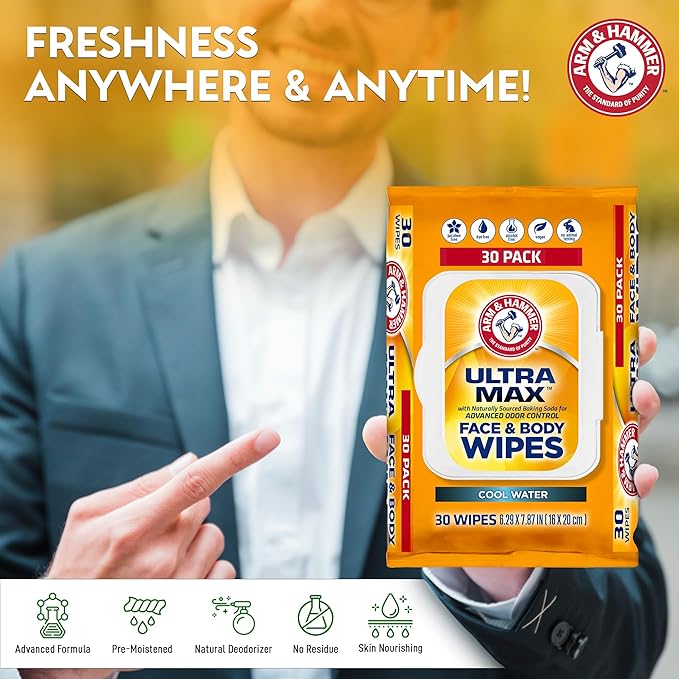 Arm and Hammer Face and Body Wipes - Image 4