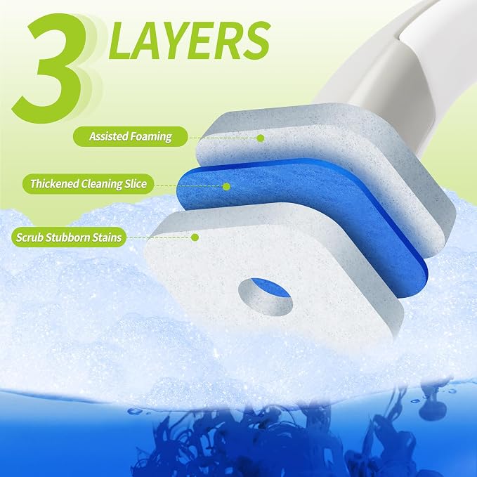 Toilet Bowl Cleaner Wand Refills Compatible - Image 4