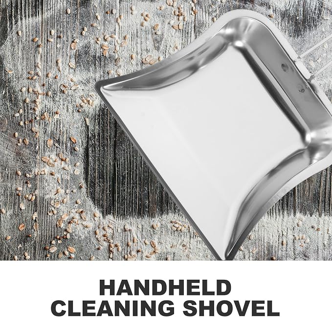 Stainless Steel Handheld Dustpan - Image 4