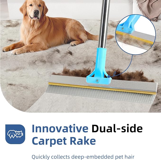 Carpet Rake for Pet Hair Removal - Image 2
