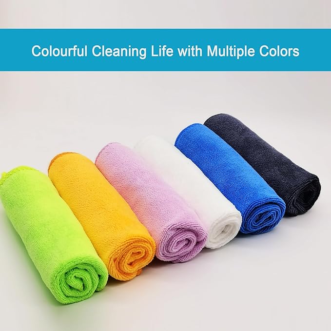 Microfiber Cleaning Cloth Ultra Absorbent & Soft Micro Fiber Cloth - Image 2