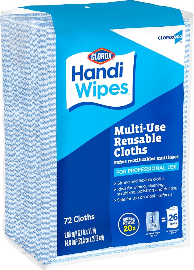 CloroxPro Clorox Handi Wipes Multi Use Reusable Cloths - Image 8