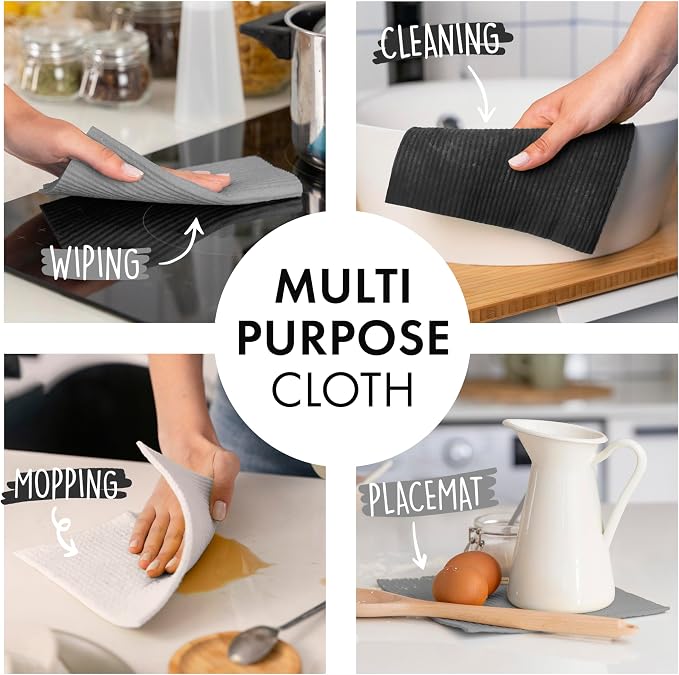 SUPERSCANDI 6 Pack Swedish Dishcloths - Image 3