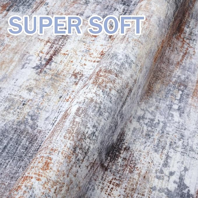 IOHOUZE Abstract Area Rugs 5x7 Ft Washable Rugs - Image 6