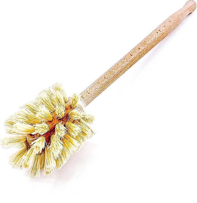 husMait Bottle Brush with Extra Long Wood Handle and Strong Bristles - Image 4