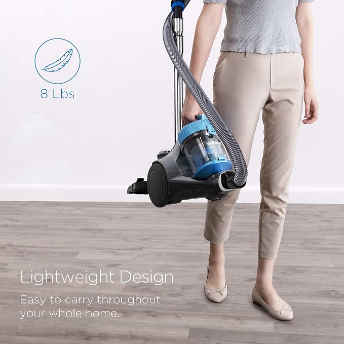 Eureka Bagless Canister Vacuum Cleaner, Lightweight Vac - Image 7