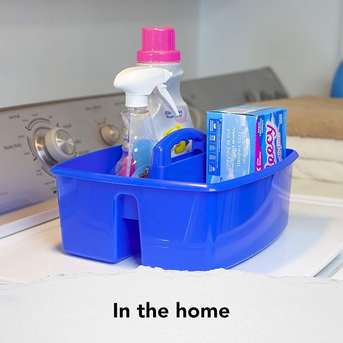 Storex 2-Compartment Large Craft Caddy – Multipurpose Classroom Organizer - Image 8