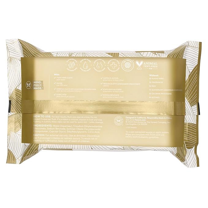 The Honest Company Hypoallergenic Flushable Wipes - Image 10